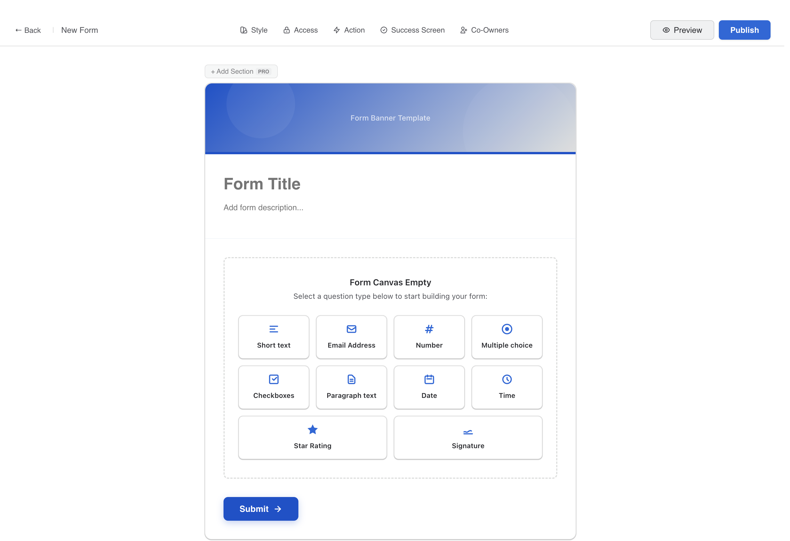 FormForge Builder